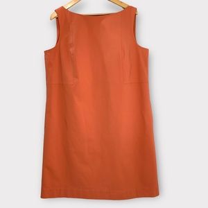 Lafayette Sleeveless Boat Neckline Size XL in Burnt Orange